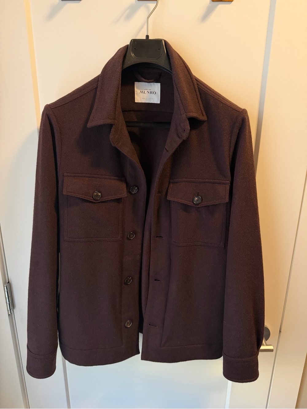 Munro x Manto 100% Cashmere Overshirt